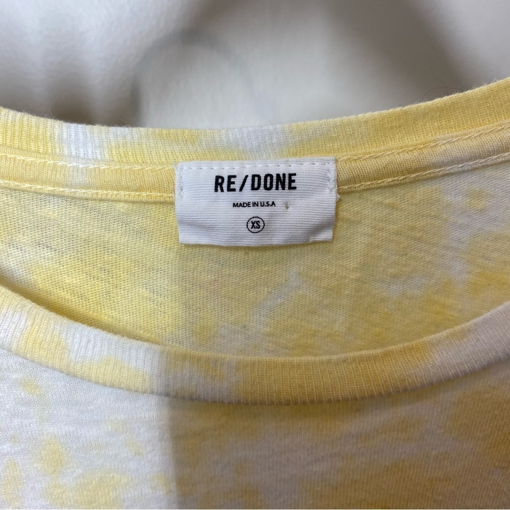 RE/DONE Classic Tee Tie Dye size XS - Picture 4 of 7